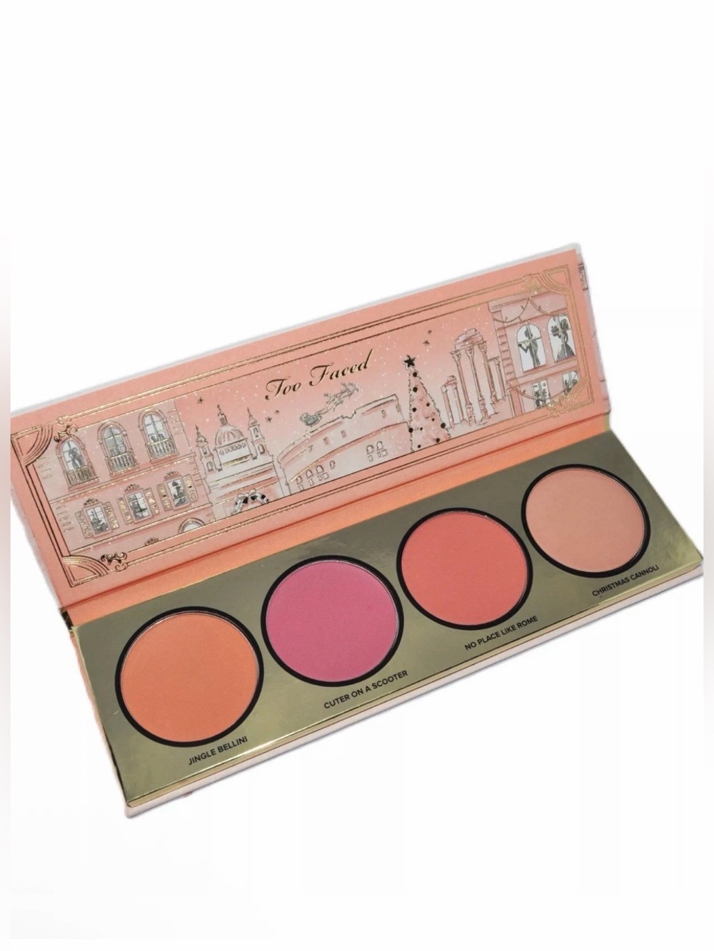 Too Faced Blush Palette Christmas In Rome